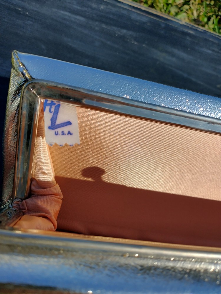 Vintage Harry Levin Silver Clutch