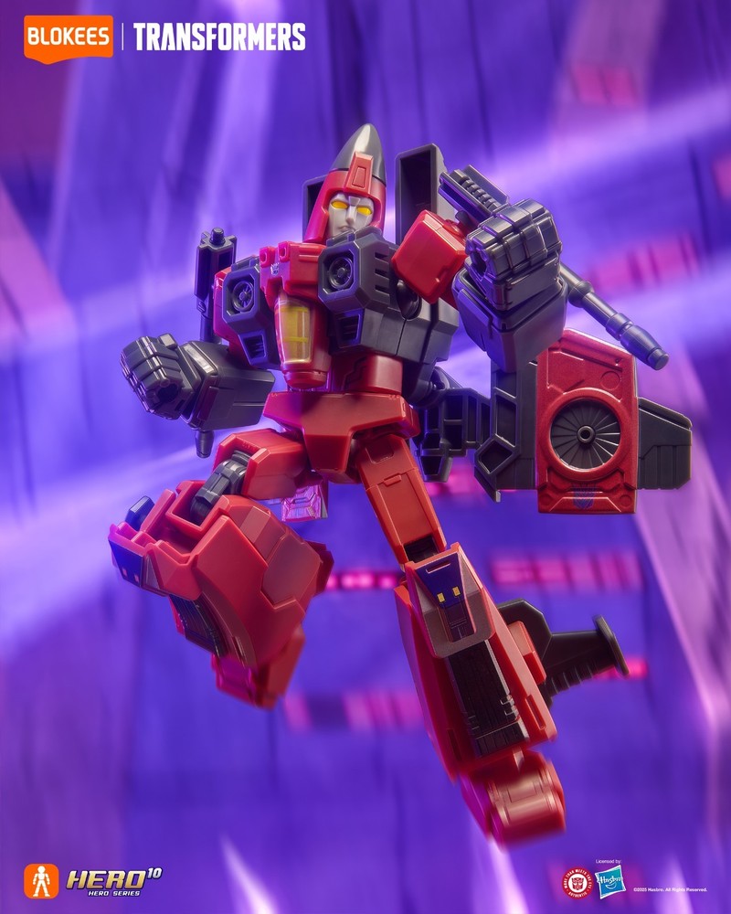 Transformers Blokees Galaxy Version 9 Thrust Seeker Model Kit Action Figure ENG