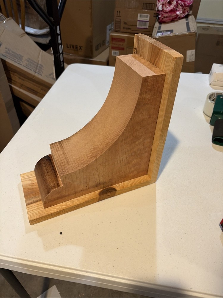 5 1/2 X 12 X 12 Corbel Millwork With Backplate