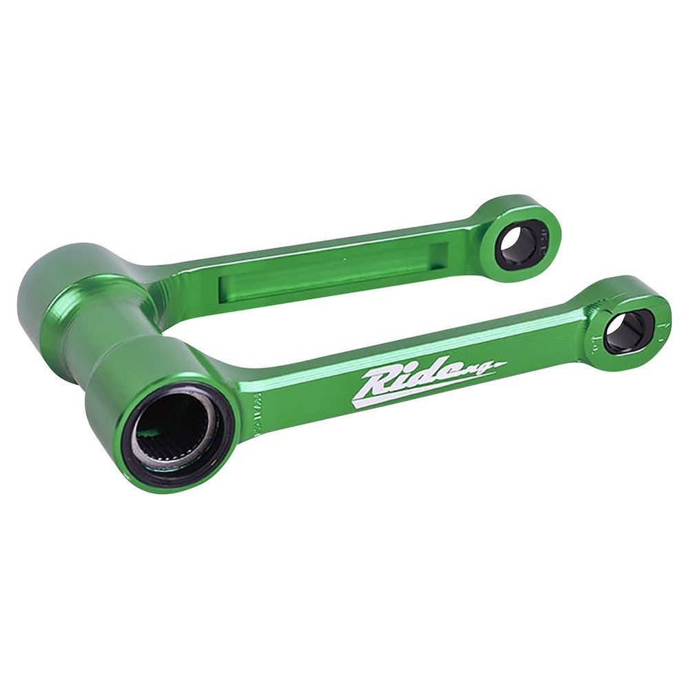 Ride Engineering Adjustable Performance/Lowering Linkage Arm Green KX-LKA44-GN