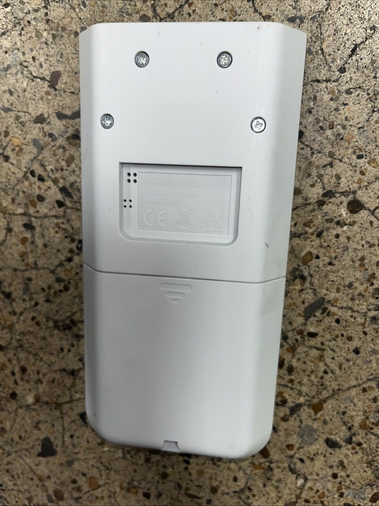 SimpliSafe SSKP3 Security Keypad Remote Wireless White