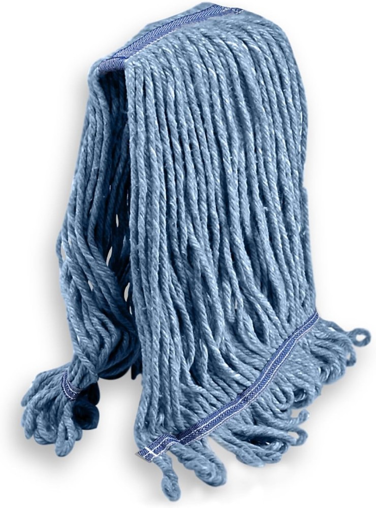 Commercial Mop Head Replacement, Wet Industrial Cotton Looped End String