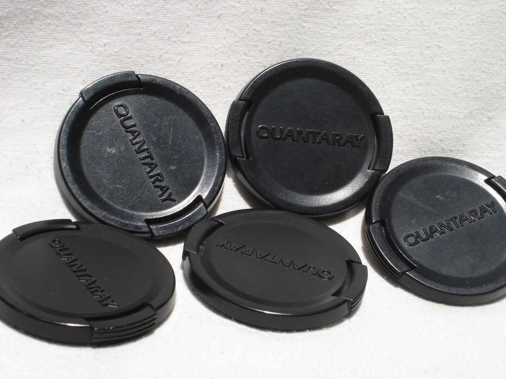 one QUANTARAY 55mm plastic front lens cap Japan