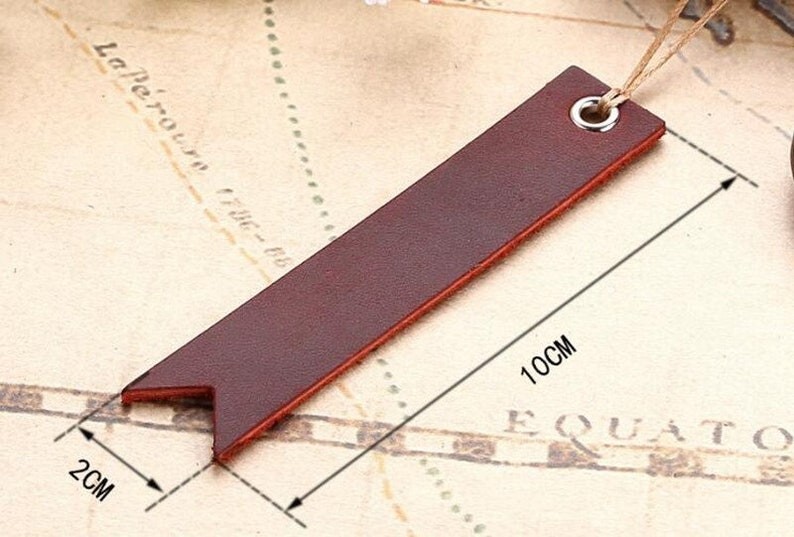 Premium Leather Bookmark, Leather book mark, Reader Gift, 3 PCS Bundle