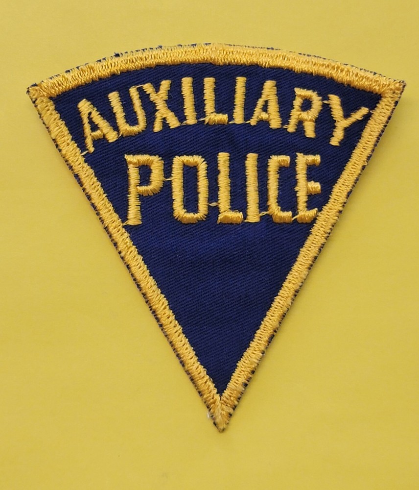 AUXILIARY POLICE PATCH TRIANGLE