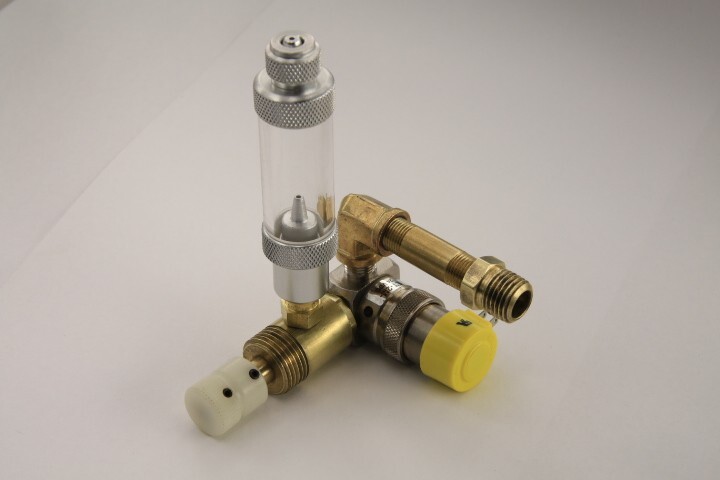 Brass post Body kit, Custom co2 regulator double stage system.