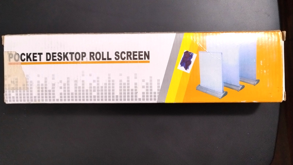 A3 Mini Table Top Retractable Roll Up Banner Stand Mini Retractable Banner
