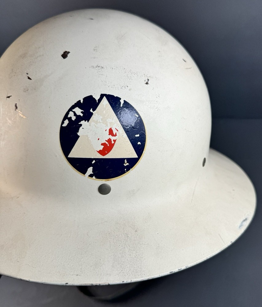 WWII Civil Defense Helmet