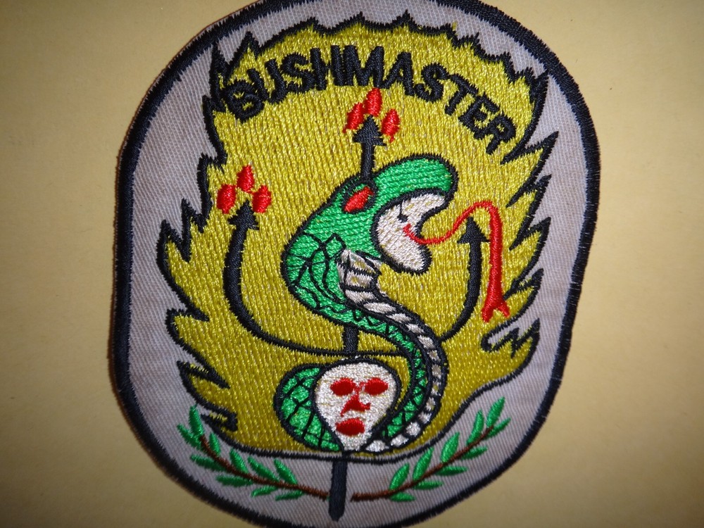 Vietnam War US 5th Special Forces Group MACV-SOG RT BUSHMASTER CCN Patch