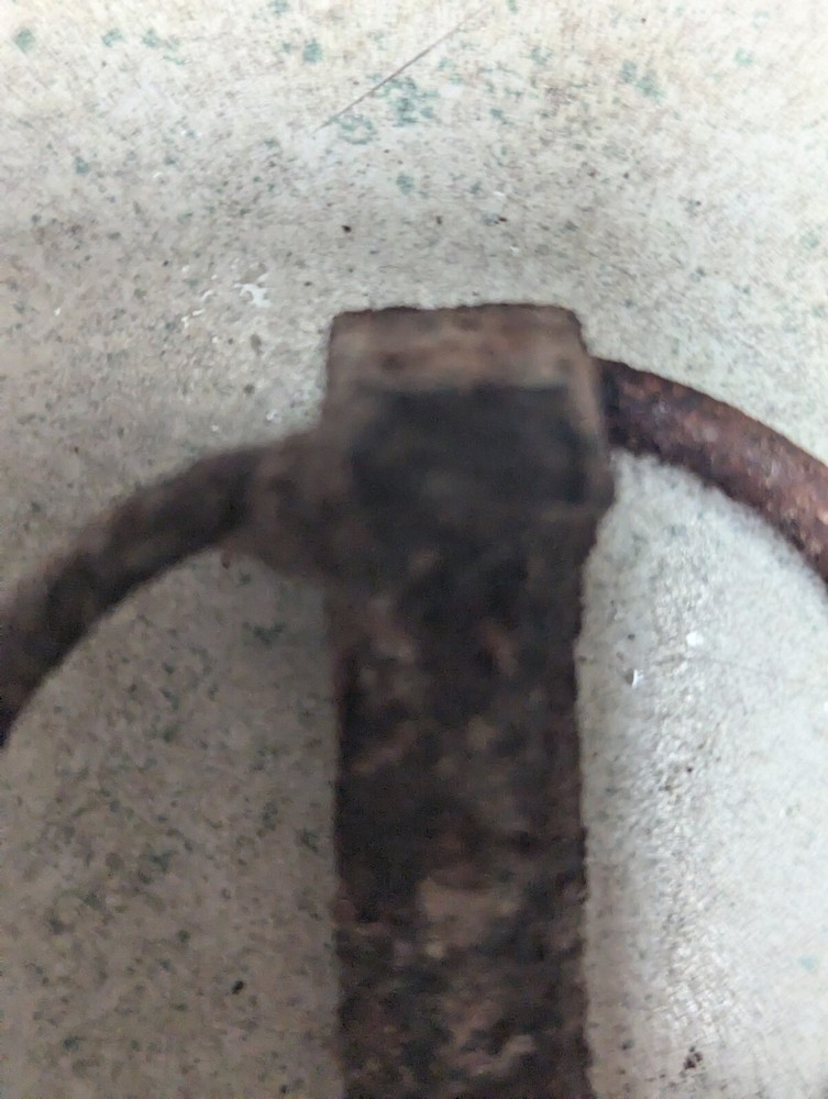 Lot Of 11 Rusty Old Hardware Pcs,Wrench,Hook,Loop,Ring, Handle,Latch,Primitive