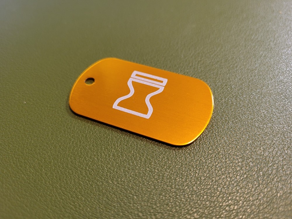 Naruto Dog Tags - Hidden Village Set