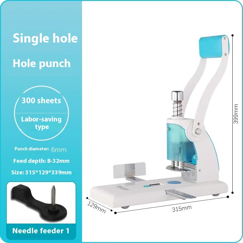 Single-Hole Manual Punching Machine Punching Tool Paper Punching Machine
