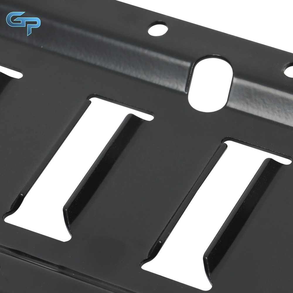 6 Pack 4' E Track Tie Down Rail Galvanized Steel Rail Powder-Coat Black