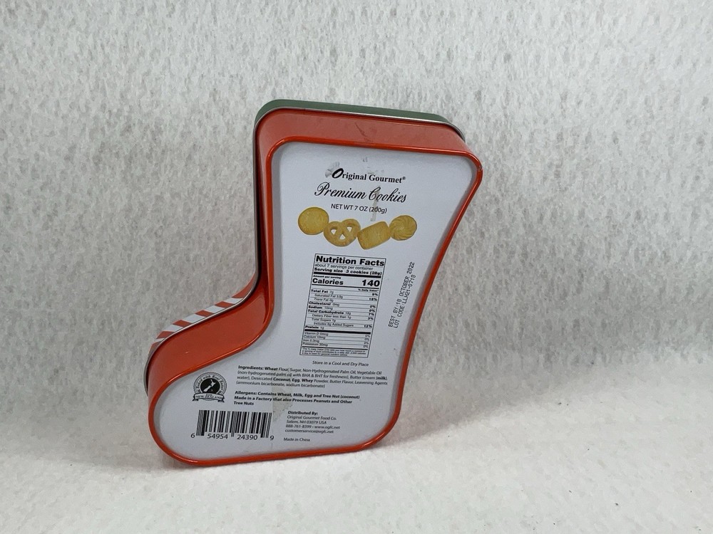 Christmas Stocking Candy Tin