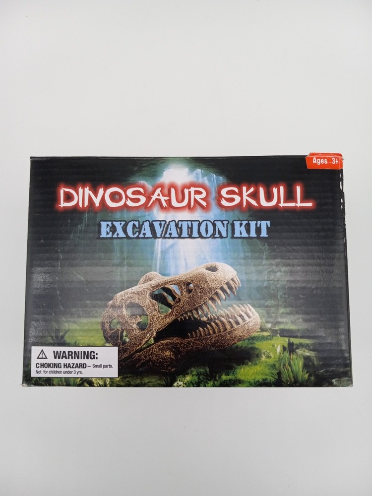 Trex Dinosaur Skull Excavation Kit/Dig Ages 3+