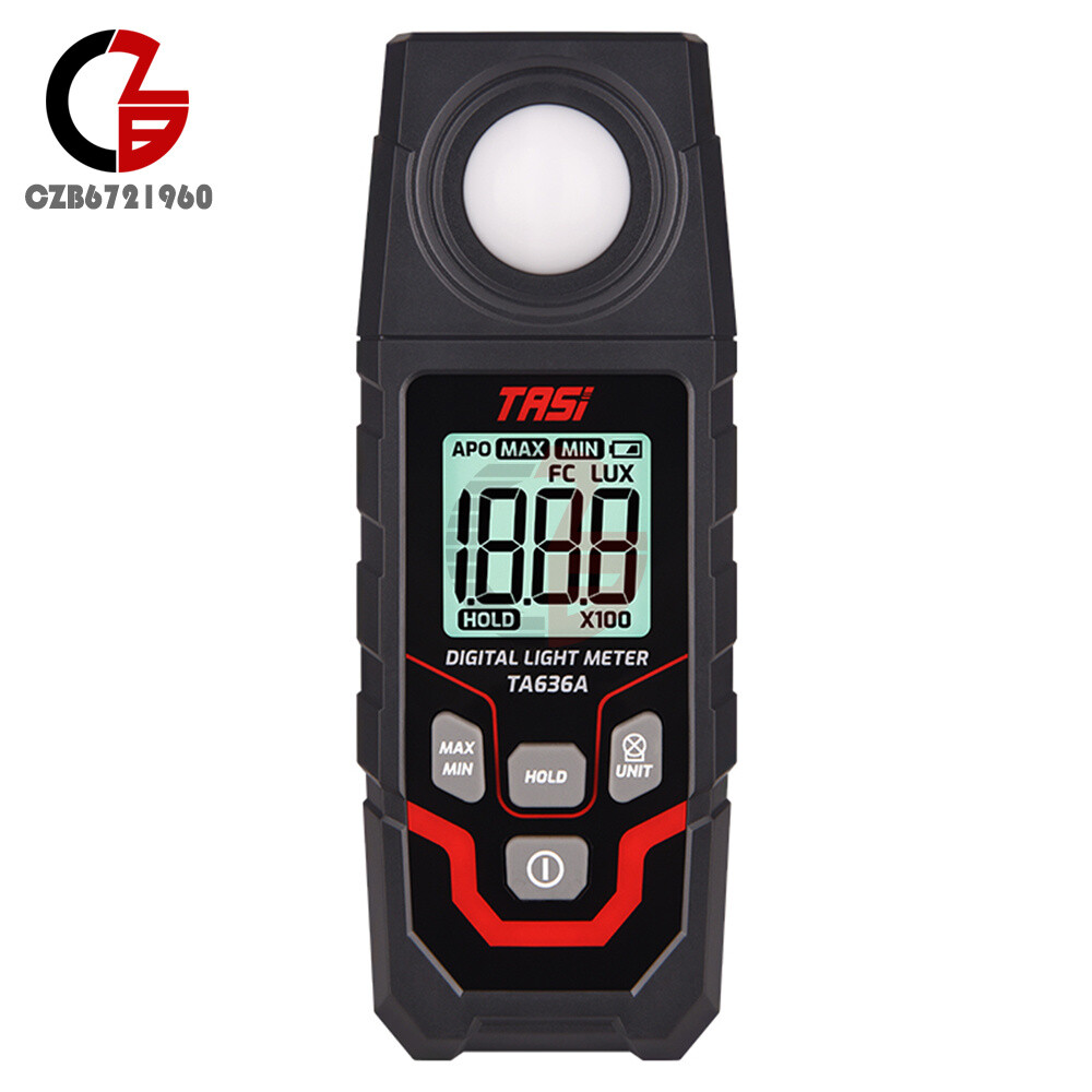 TA636A Digital Light Meter Illuminance Lux Meter Illuminometer Handheld Ambient