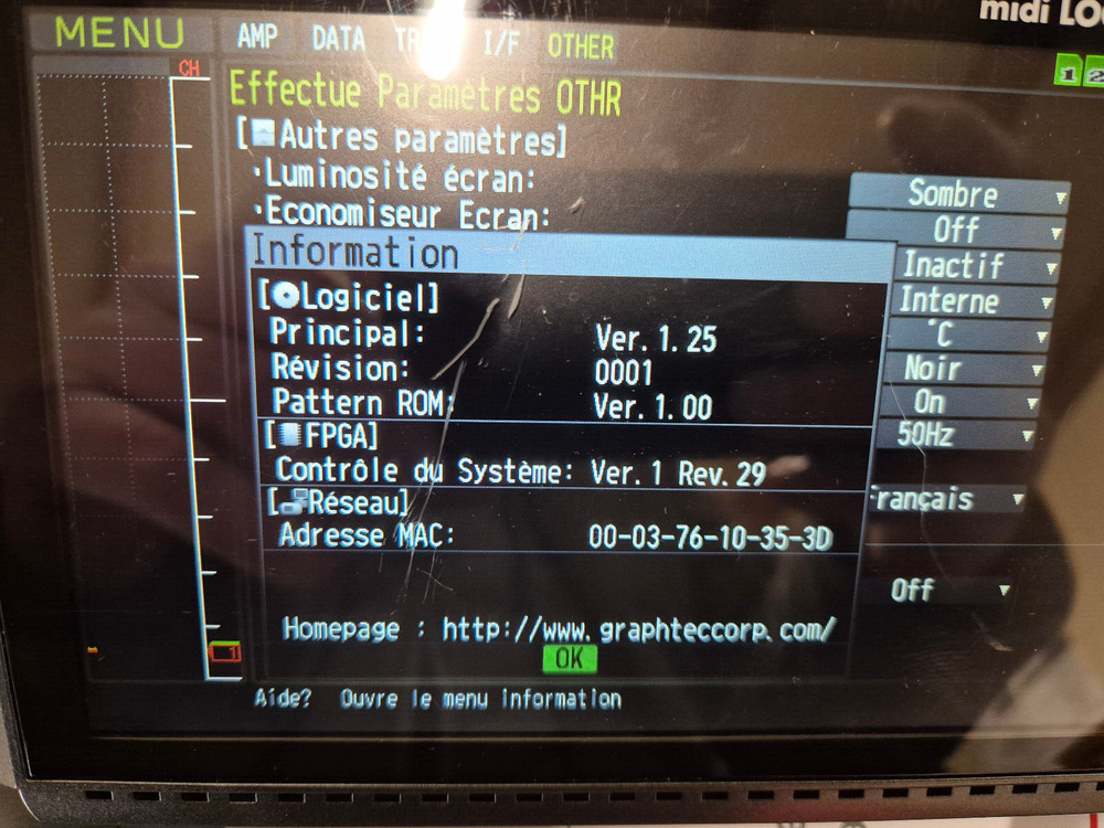 GRAPHTEC midi LOGGER GL840