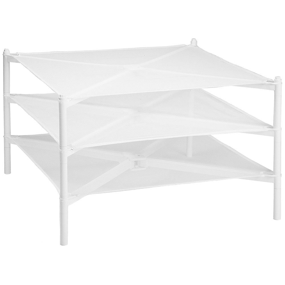 Stackable Sweater Drying Rack White