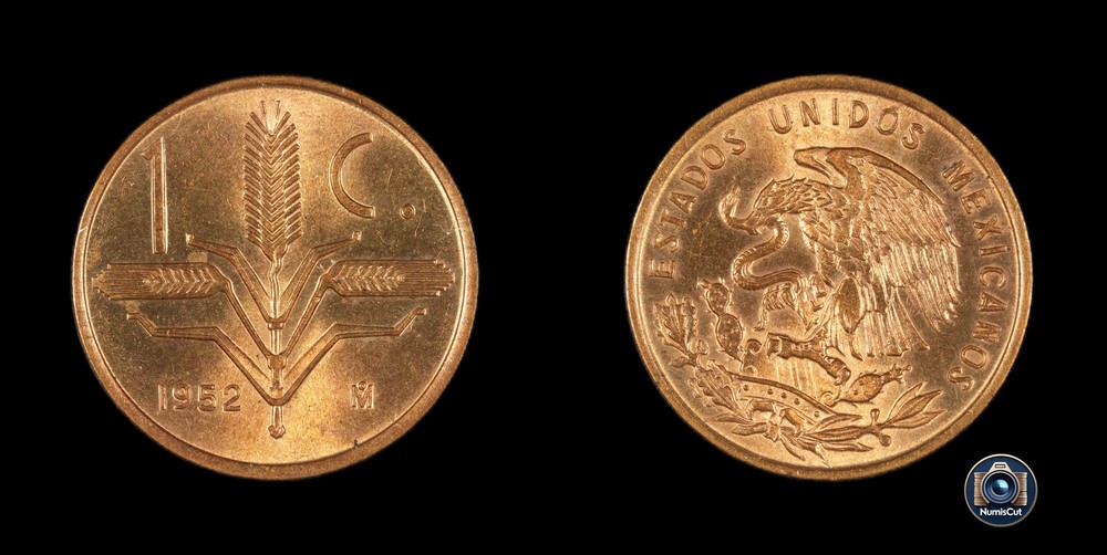 Mexico - 1 Centavo - 1952