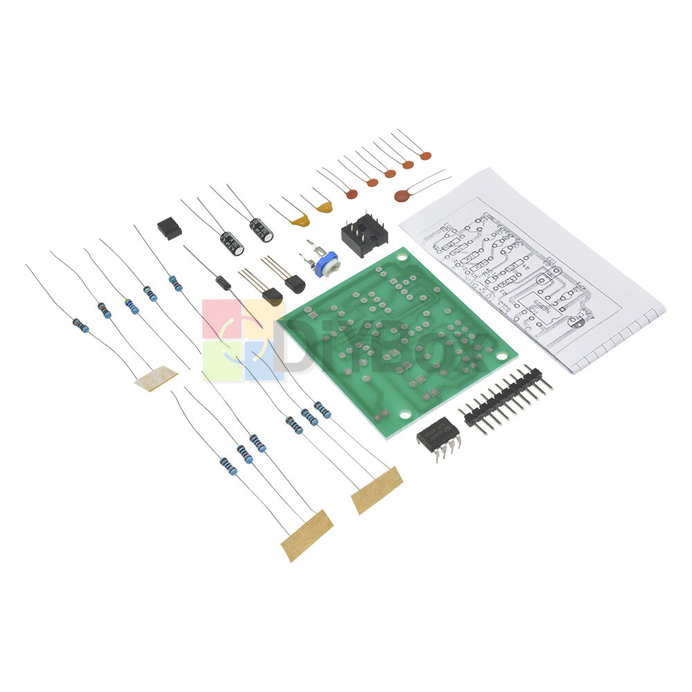 NE555 Multi-Channel Waveform Generator Module Sine Triangle Square Wave DIY Kits