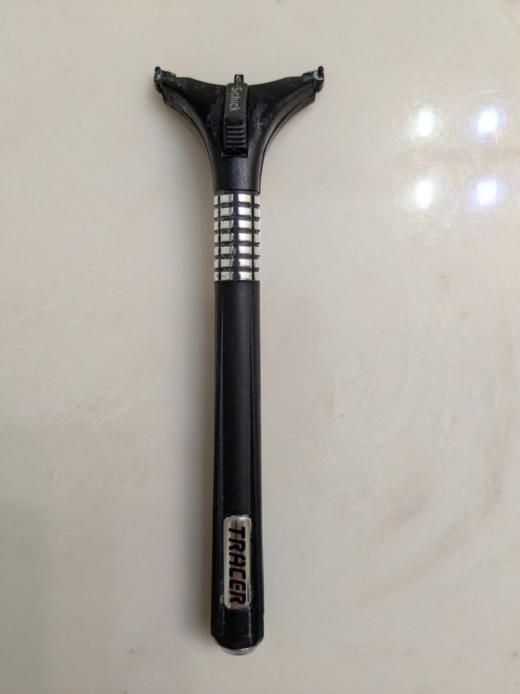 Vintage Schick Tracer Razor Handle Working