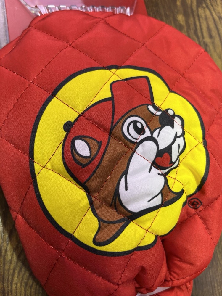BUC-EES The Beaver Red Winter Windshield ICE Scraper Mitten - New With Tags