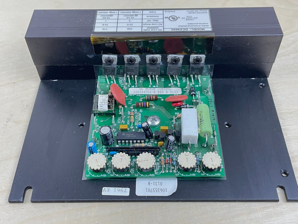 Boston Gear DCX302C DC Drive Control Interface Board