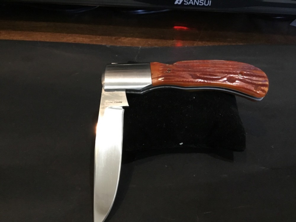 Custom Dave Ricke Lockback like Slipjoint Folder knife