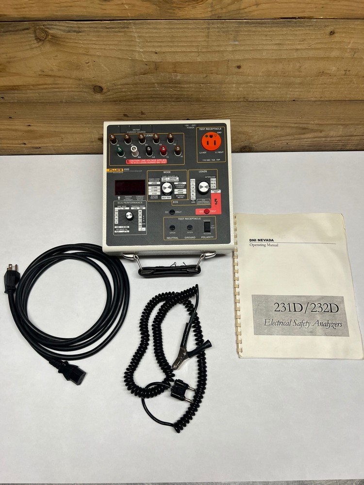 Electrical Safety/ECG Analyzer 232D Fluke Biomedical