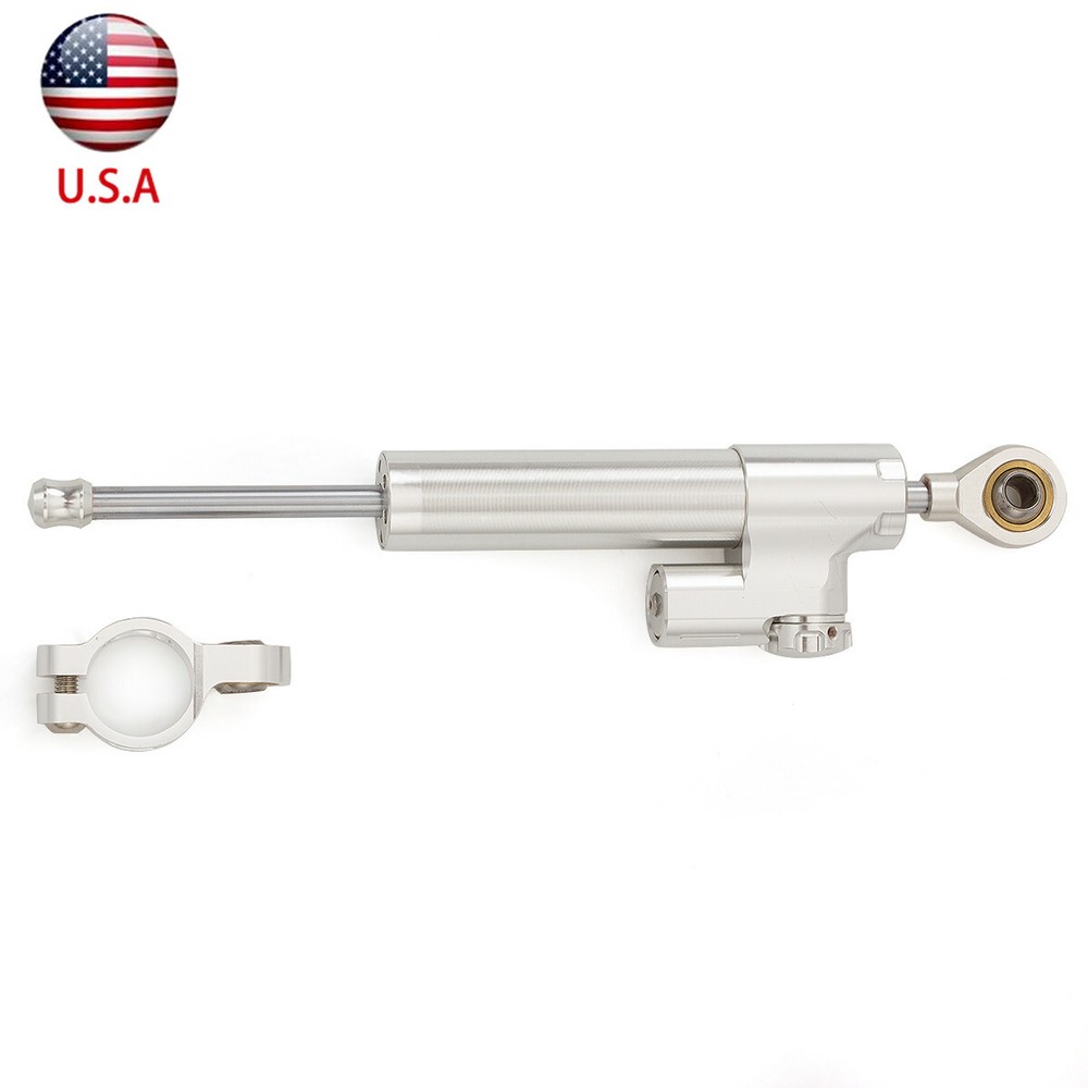 USA Steering Damper Linear Stabilizer Reversed Safety Control Universal Shock