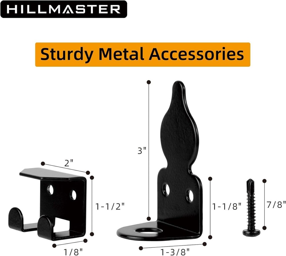 Secure and Lockable Gate Drop Rod - Easy Installation, Heavy-Duty Steel, 2 Pack