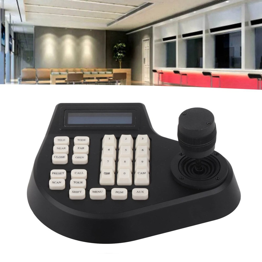 3D PTZ Camera Keyboard RS485 PTZ Joystick Controller LCD Display Control