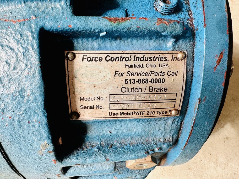 Force Control- Clutch/Bake 2.5-5D5-H109