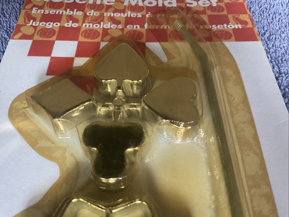 Vtg Rosette Mold Set In Package Fox run