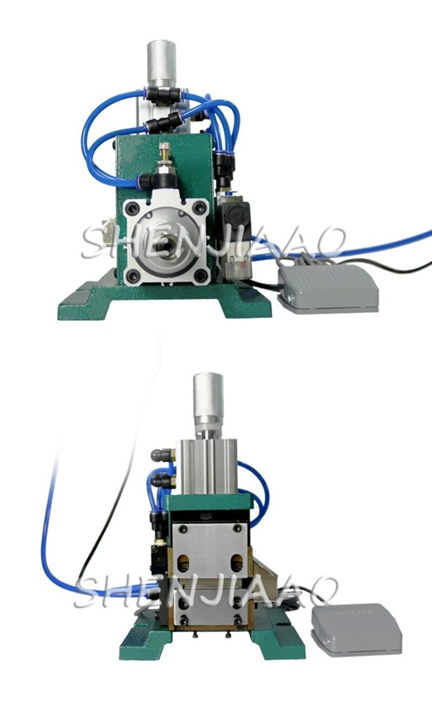 3F Pneumatic Vertical Sheathed Wire Stripping and Cable Cutting Machine