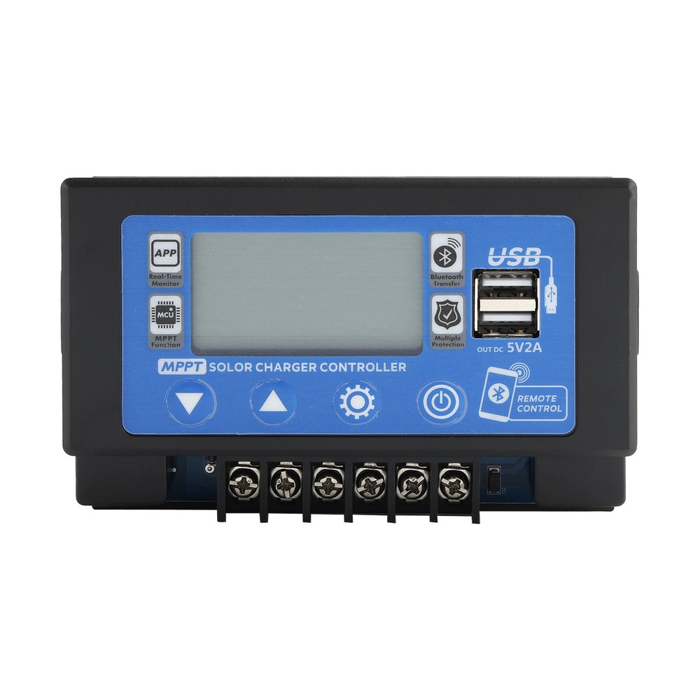 30A Embedded MPPT Solar Controller WIFI Bluetooth APP Intelligent Solar Control