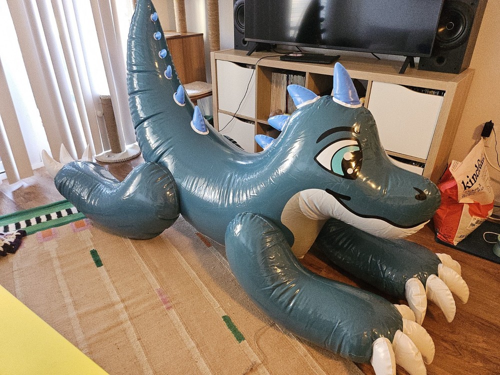 TMDrake Skipper Dino Inflatable Toy