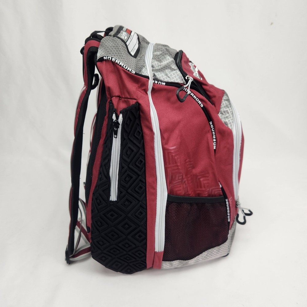 Baseball Softball Coaching Backpack Bat Bag "No Errors" RED New w/ Tags *Read