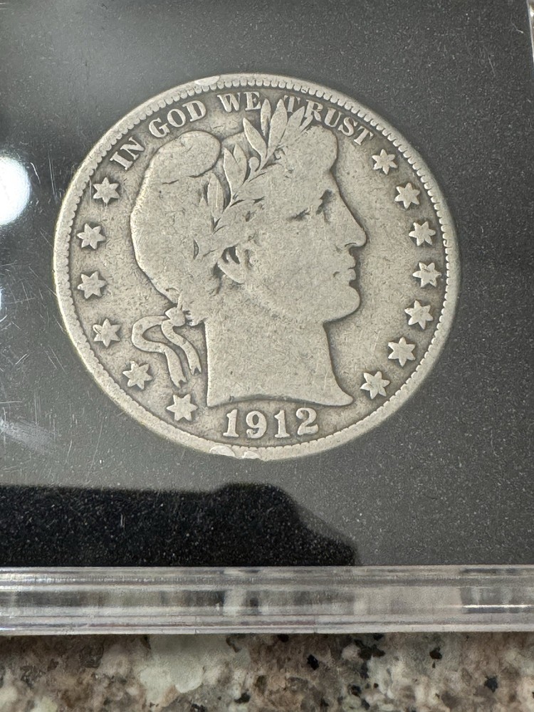 1912-D Barber Half Dollar