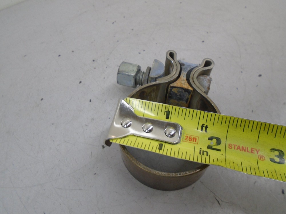 2 Inch Diameter Exhaust Clamp Small for Harley Davidson