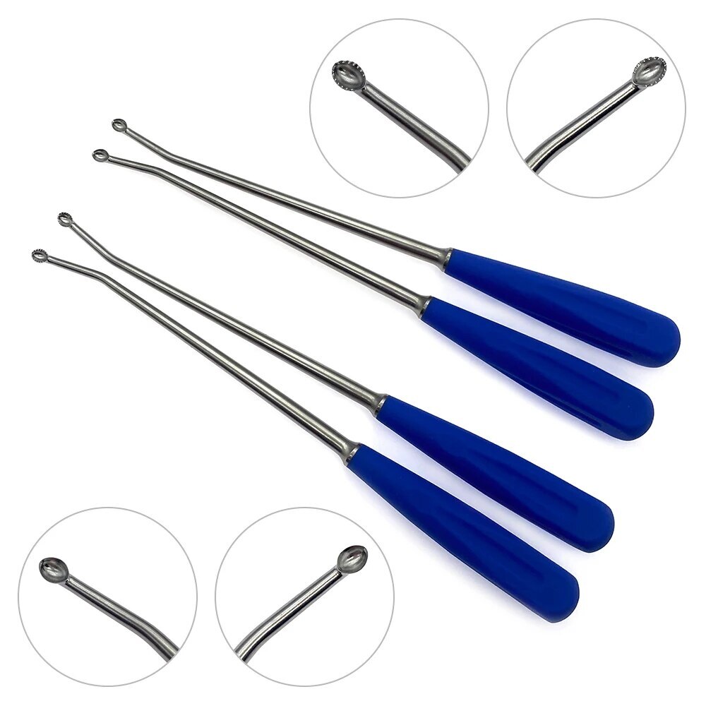 Bone Curette UBE Left Right Orthopedic Surgical Instruments 1pc