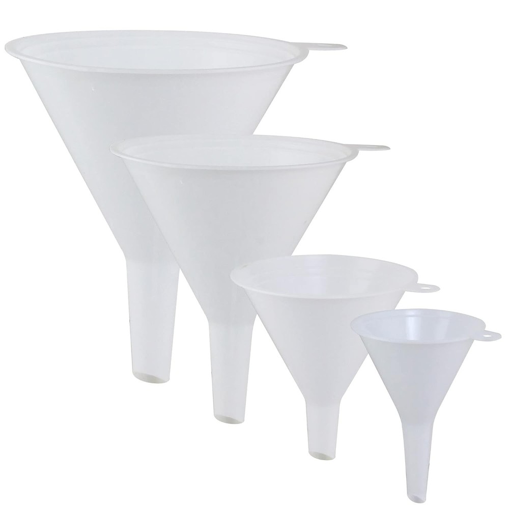 Innovative Multi-Purpose Funnel Set - Ideal for Automotive, Kitchen & Lab Tasks