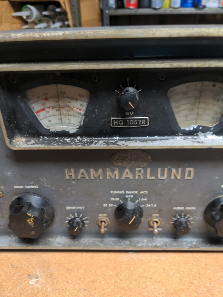 Rare HAMMARLUND HQ-105TR GENERAL COVERAGE RECEIVER / C.B. TRANSMITTER