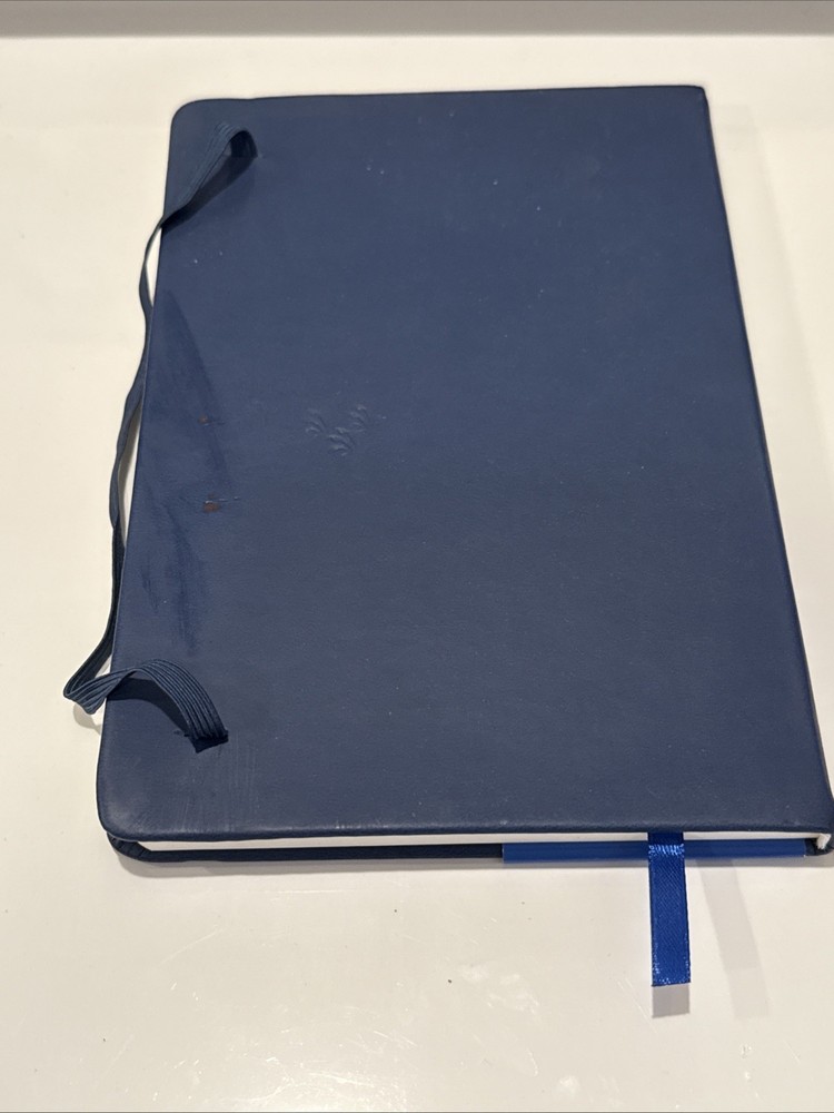 ELASTIC CLOSURE EMBOSSED NOTEBOOK 192 PAGES "8" X "5.5"