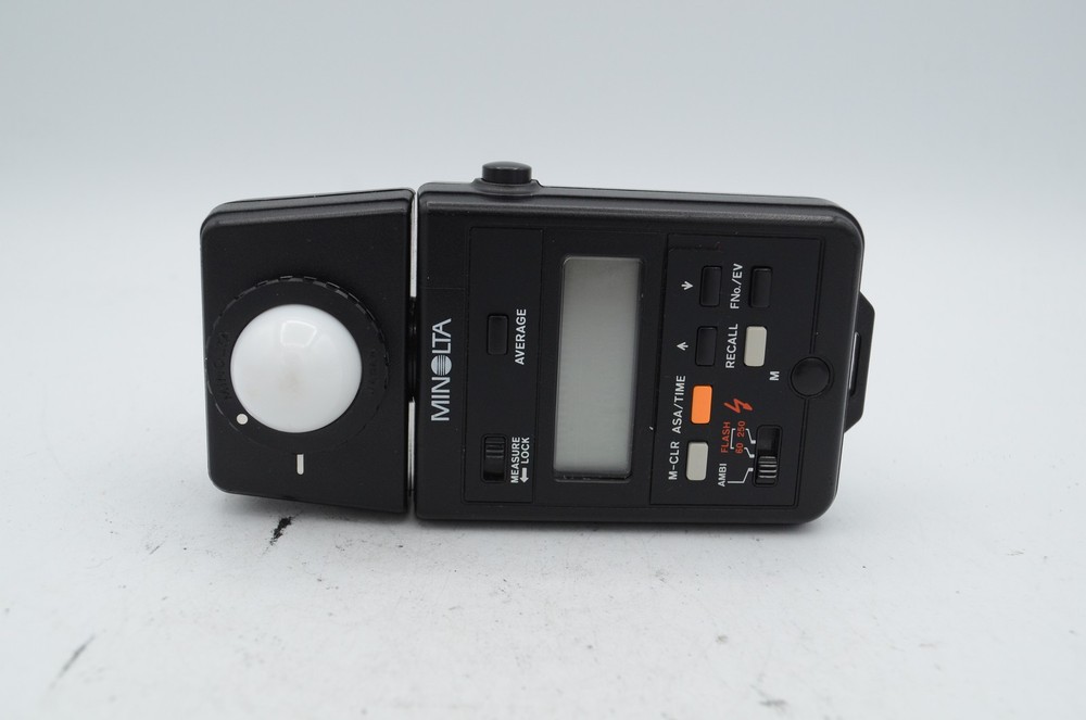 Minolta Auto Meter IIIF with Spherical Diffuser (Ambient/Flash)