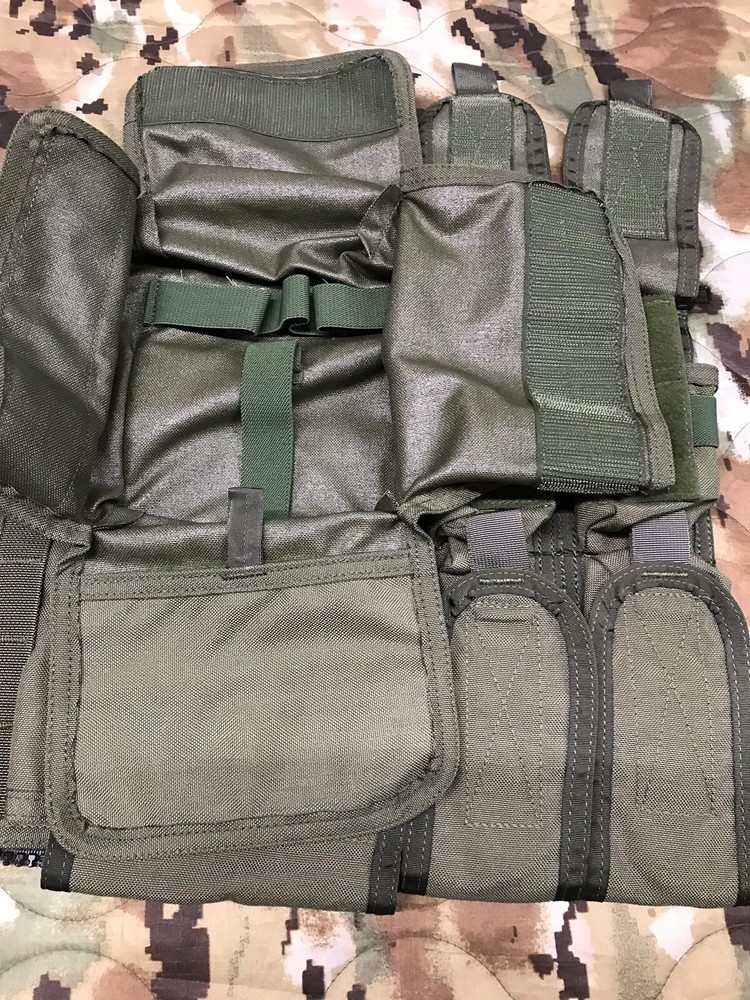Paraclete Pre-MSA Smoke Green Zip In Panel NOS Sterile