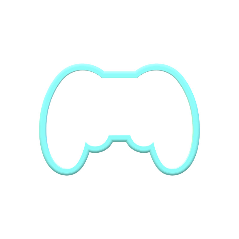 Video Game Controller Cookie Cutter