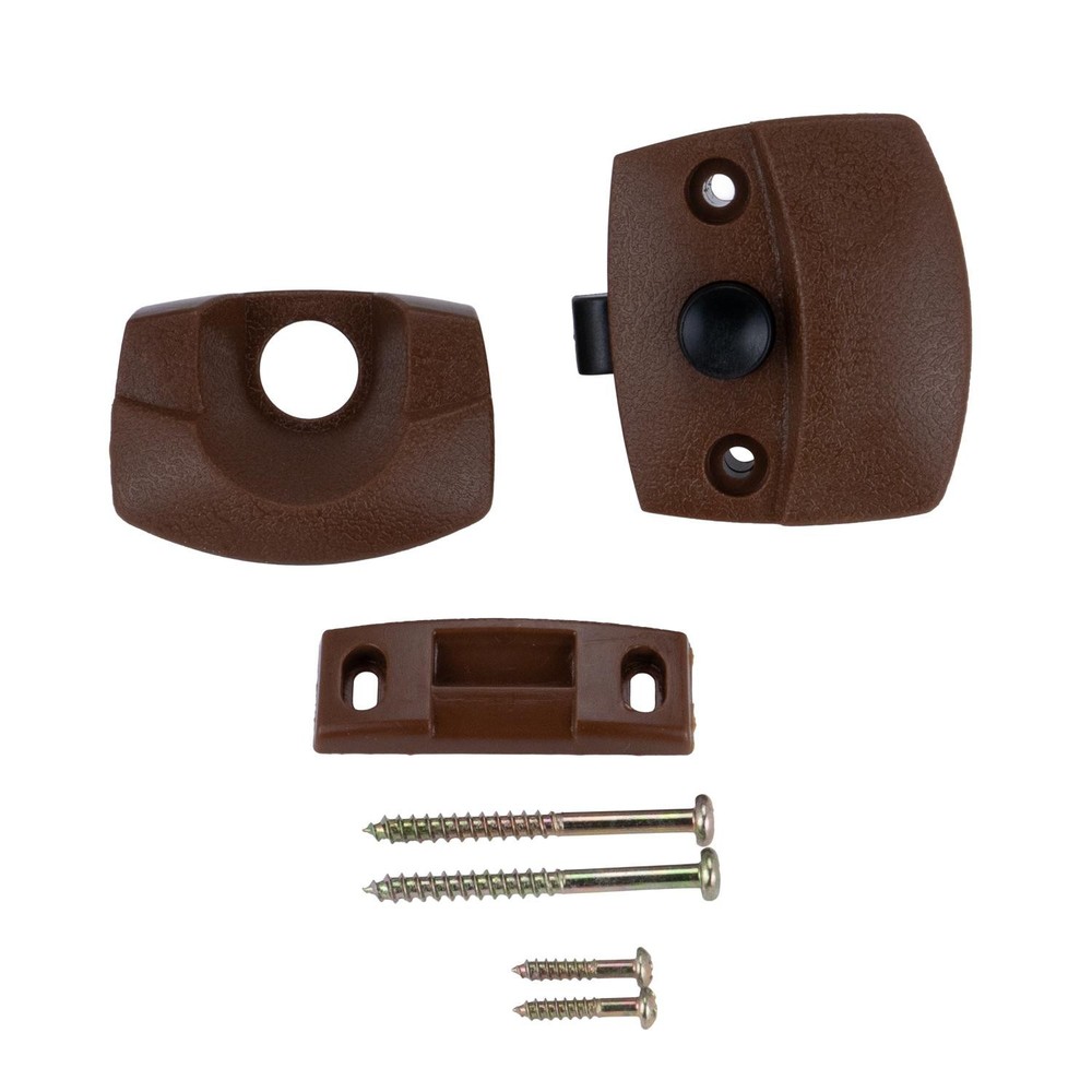 Creative Products Group Privacy Door Latch, Brown