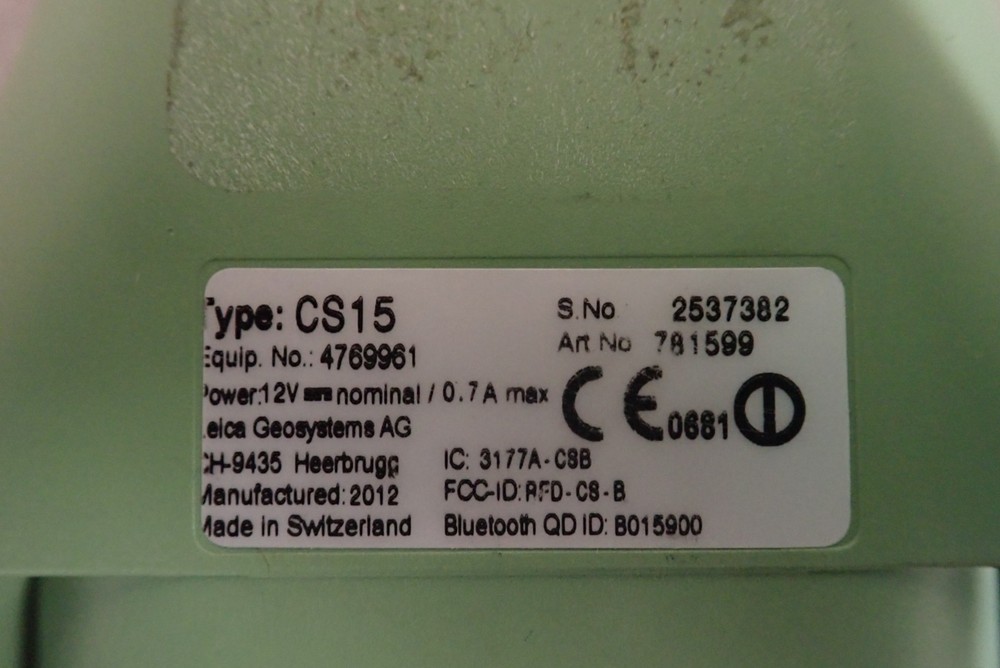 Leica VIVA CS15 Field Controller