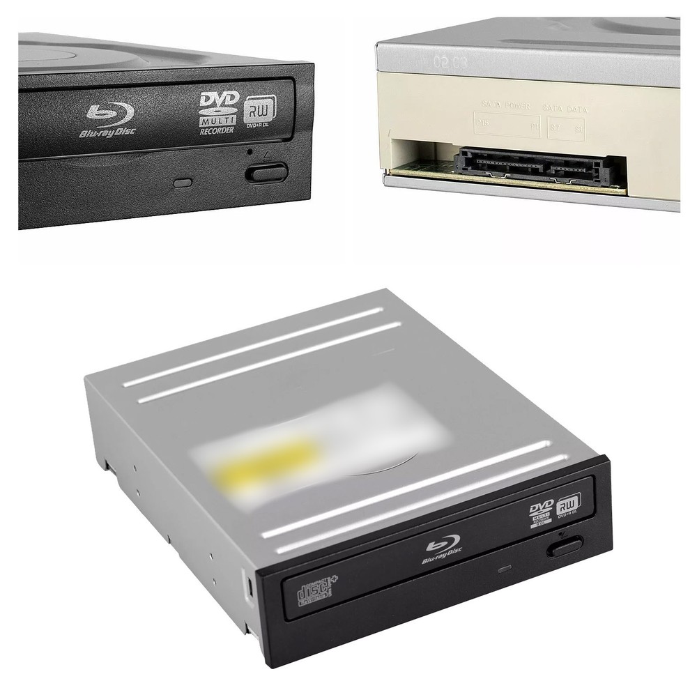 Internal SATA Blu-ray Player 12X BD Reader Combo 5.25 Desktop PC DVD CD Drive